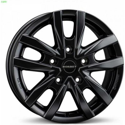 BORBET CW5 7,5x18 5x120 ET53 matt black – Sleviste.cz