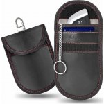 Klíčenka Tech Protect KLR100 RFID Ochranné pouzdro pro bezkontaktní klíče a karty Black/Red – Zboží Dáma