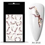 BIO nails vodolepka 30125 mramor se stříbrným glitrem – Hledejceny.cz