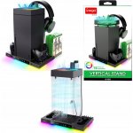 iPega XBX024S Multifunkční Nabíjecí RGB Stojan s Chlazením pro Xbox – Zboží Živě