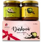 ZP Mikulčice dárková sada džemů Hruškový džem s hřebíčkem 200 g + Jablečný džem se skořicí 200 g – Zboží Dáma