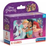 Clementoni obrázkové kostky Disney Princezny 12 kostek – Zboží Mobilmania