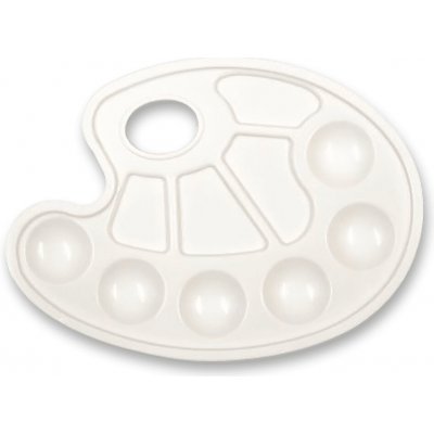 Výtvarná paleta - velikost M, rozměr 190 × 145 mm – Zboží Dáma