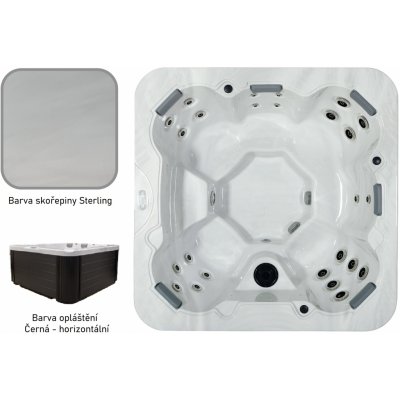 ViskanSpa Saltö 44400 Sterling Černá – HobbyKompas.cz