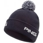 Ping Cresting Knit Bobble Zimní golfová čepice Navy Modrá – Hledejceny.cz