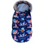 Baby Nellys maxi PREMIUM Winter friends granátový 110x50cm – Hledejceny.cz