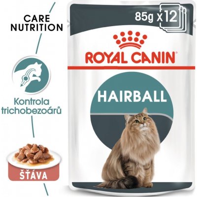 Royal Canin Hairball Care v omáčce 96 x 85 g – Hledejceny.cz
