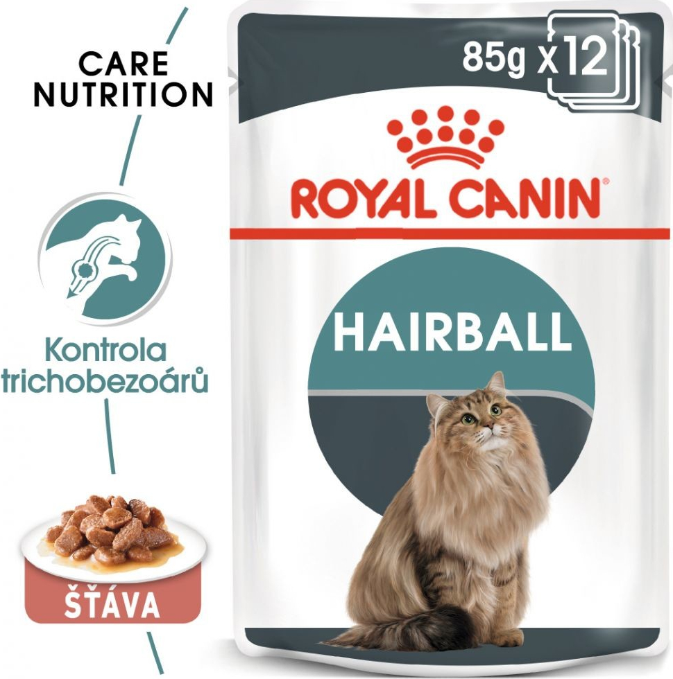 Royal Canin Hairball Care v omáčce 96 x 85 g
