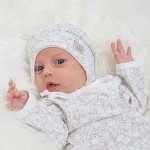 ESITO Čepice pro miminko Mimi Zája Light cream smetanová – Sleviste.cz