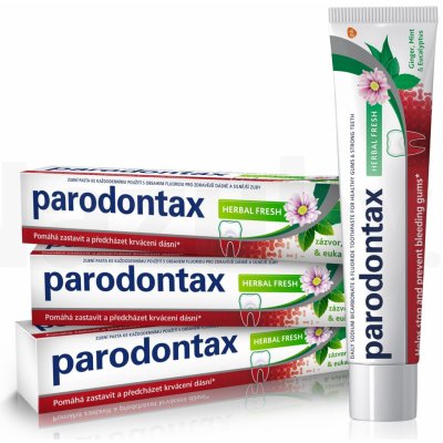 Parodontax Herbal Fresh 3 x 75 ml – Zboží Mobilmania