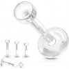 Piercing Šperky4U piercing dobrady labreta BioFlex LB0038-1208