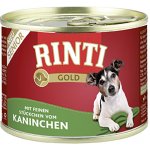 Rinti Gold Senior s jemnými kousky králičího masa 24 x 185 g – Hledejceny.cz