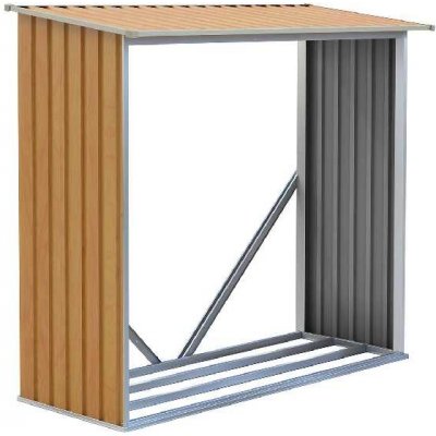 PENTA CZ s.r.o. Přístřešek na dřevo G21 WOH 136 - 182x75 cm, hnědý – Zboží Dáma