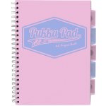Pukka Pad projektový blok Pastel A4, papír 80g růžový 100 listů – Zboží Živě