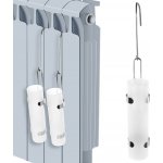 odpařovač na radiátor kulatý 325ml, ..?cm sklo/nerez (2ks) – Zboží Mobilmania