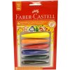 Voskovka Faber Castell Plastové pastelky voskovky do dlaně 6ks
