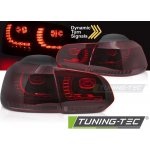 Zadní světla VW GOLF VI 08-13 červené/kouřové LED SEQ | Zboží Auto