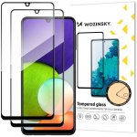 Wozinsky Sada 2x superpevné Full Glue tvrzené sklo Case Friendly pro Samsung Galaxy A22 4G černá 9145576216781 – Zboží Živě