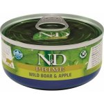 N&D Cat Prime Adult Boar & Apple 70 g – Hledejceny.cz