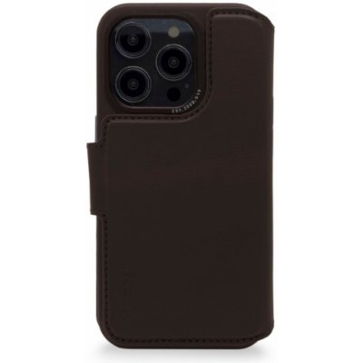 Decoded Leather Detachable Wallet iPhone 14 Pro Max Choc. hnědé
