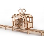 Ugears 3D mechanické puzzle Tramvaj s kolejemi 154 ks – Zboží Mobilmania