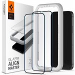 Spigen tR Align Master Black 2 Pack iPhone 13/13 Pro AGL03387 – Zbozi.Blesk.cz
