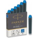 Parker 1502/0150409 inkoustové mini bombičky modré 6 ks