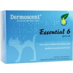 Dermoscent Essential 6 spot-on kočka 4x0,6 ml – Zboží Dáma