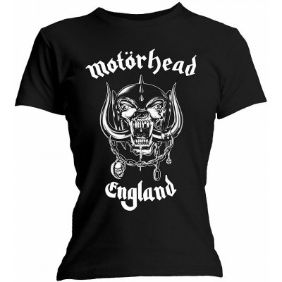 Motorhead tričko England Black dámské – Hledejceny.cz