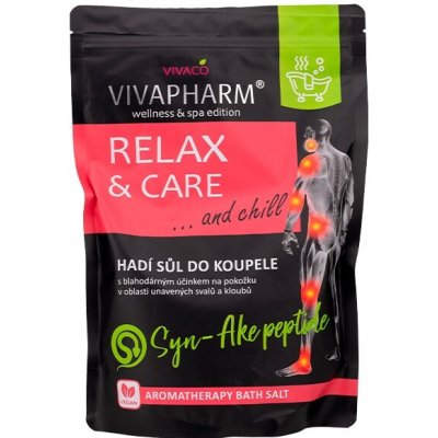 Vivapharm koupelová sůl Hadí jed Klouby & Svaly 1 kg – Zboží Mobilmania