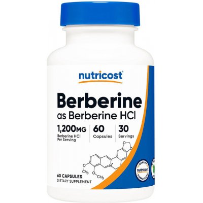 Nutricost Berberine 60 kapslí – Hledejceny.cz