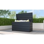 Rojaplast MAX F úložný box 1 072 l tmavě šedá – Zboží Dáma