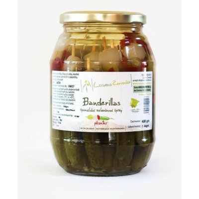 Lozano Červenka Nakládané zeleninové špízy Banderillas 450 g – Sleviste.cz