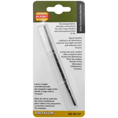 Proxxon 28747 Kulaté pilové listy 12 kusů – Zboží Mobilmania