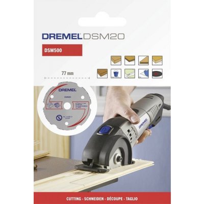 Dremel DSM 500 univerzální karbidový řezný kotouč – Hledejceny.cz