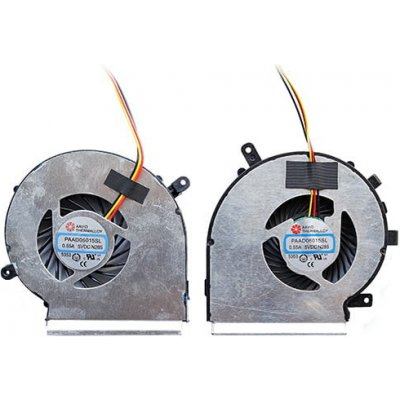 Ventilátor MSI GE62 GL62 GP62 PE60 PE70 - Set (CPU + GPU) – Zboží Živě