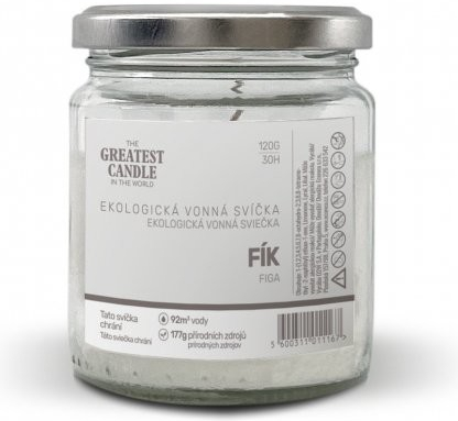 The Greatest Candle Zero-waste fík 120 g