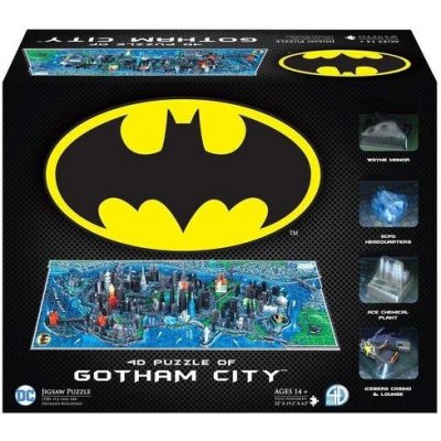 4D Cityscape 4D puzzle Batman Gotham City 1500 ks