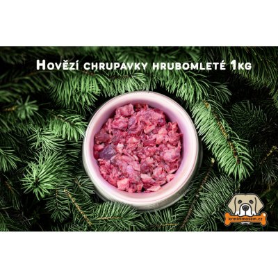 Krmimmasem.cz hovězí chrupavky hrubomleté 1 kg – Hledejceny.cz