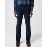 Wrangler Greensboro Mood Indigo Pánské Manšestráky Tmavě Modré 112370846 – Zboží Dáma