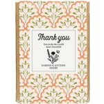 Blossombs Dárková sada semínek kuchyňských bylinek Thank you – 4 ks, růžová barva, papír – Zboží Mobilmania