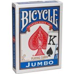 Bicycle Rider Back Jumbo Poker modré – Zboží Mobilmania