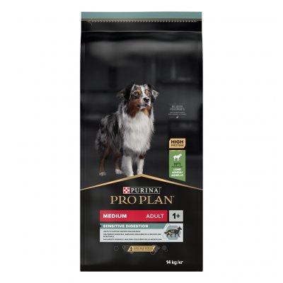 Purina Pro Plan Medium Adult Sensitive Digestion jehněčí 6 kg – Sleviste.cz