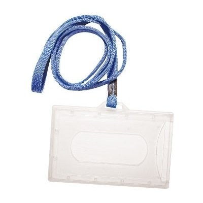 Jmenovka, visačka, 92 x 59 mm, čirá – Zboží Mobilmania