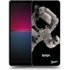 Pouzdro a kryt na mobilní telefon Sony Pouzdro Picasee silikonové Sony Xperia 10 IV 5G - Astronaut Big čiré