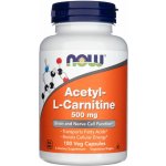 NOW Acetyl-L-Carnitine 500 mg 100 kapslí – Hledejceny.cz