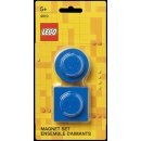 LEGO magnetky set 2 ks modrá