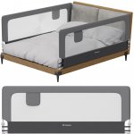 Tulano Bezpečnostní zábradlí na postel 200 cm šedá – Sleviste.cz