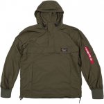 Bunda Alpha Industries Glider Anorak olivová tmavá – Zbozi.Blesk.cz