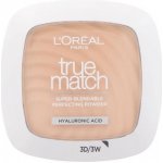 L'Oréal Paris True Match jemný pudr pro přirozený vzhled 3.D/3.W Dore Warm 9 g – Zbozi.Blesk.cz